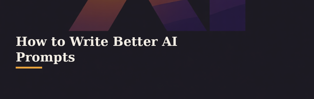 How to Write Better AI Photo Editing Prompts